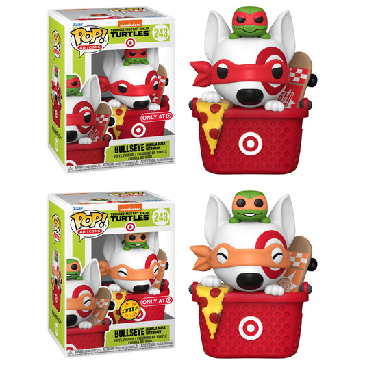 Funko Pop! Ad Icons: Bullseye in Ninja Mask with Raph (Chance Of Chase) (Target Exclusive)