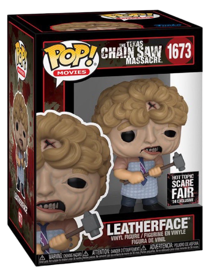 Funko Pop! Movies: The Texas Chainsaw Massacre - Leatherface (2024 Hot Topic Scare Fair Exclusive)