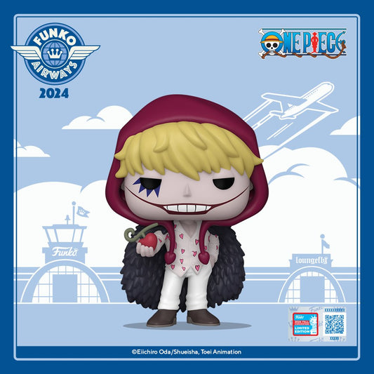 Funko Pop! Animation: One Piece - Corazon with Devil Fruit (2024 NYCC Shared Exclusive)