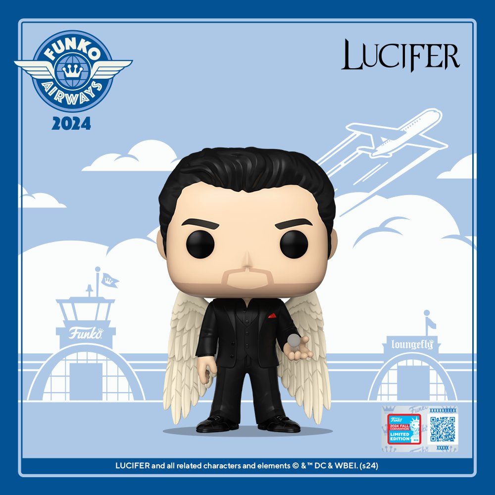 Funko Pop! Television: Lucifer - Lucifer w/Wings (2024 NYCC Shared Exclusive)