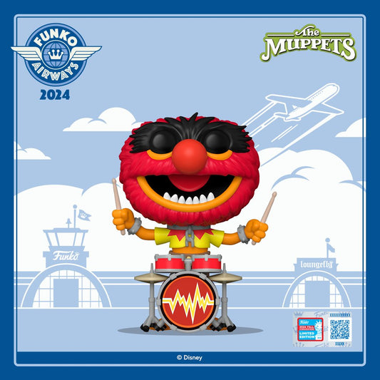 Funko Pop! Disney: The Muppets - Animal (2024 NYCC Shared Exclusive)