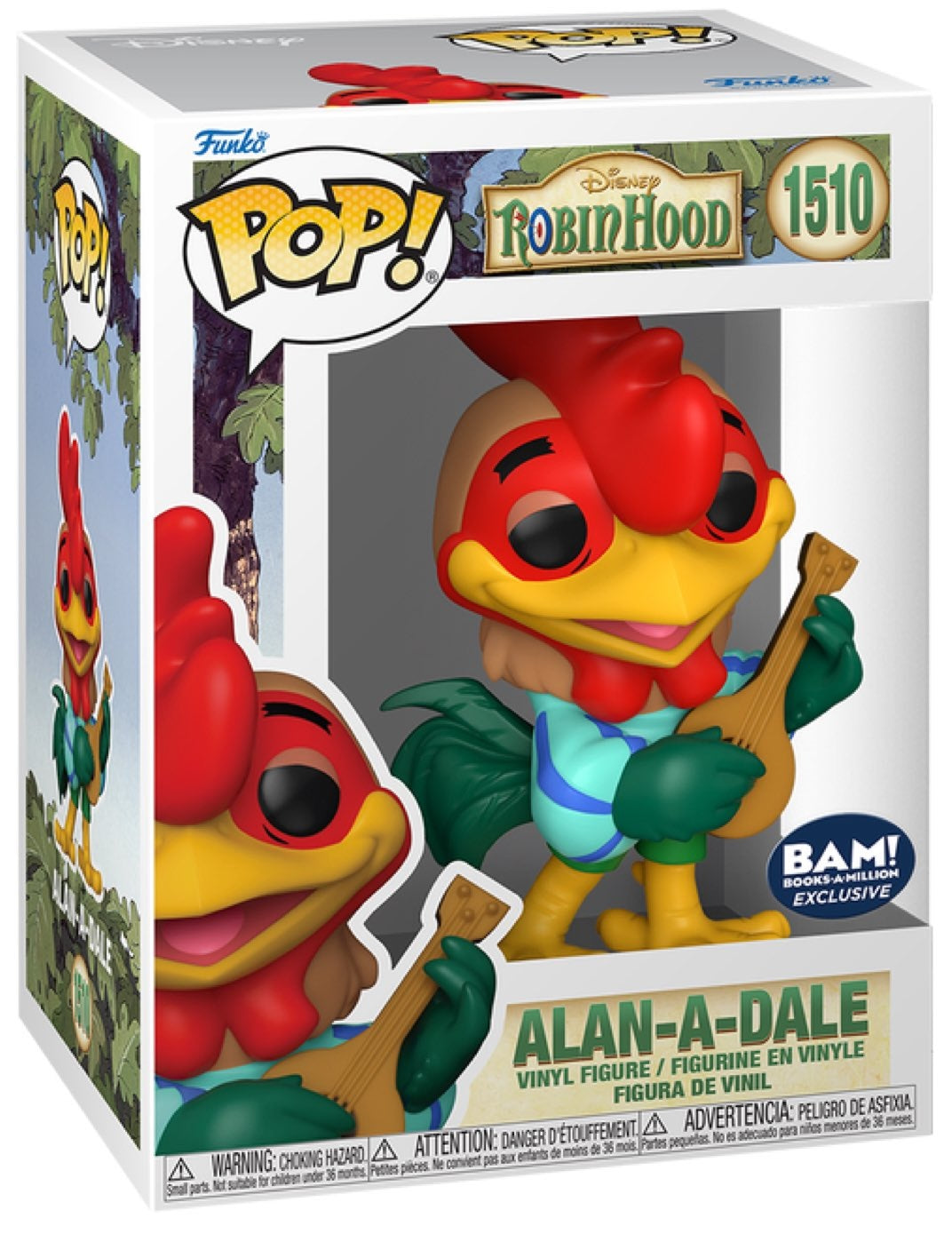 Funko Pop! Disney: Robin Hood - Alan-A-Dale (BAM Exclusive)