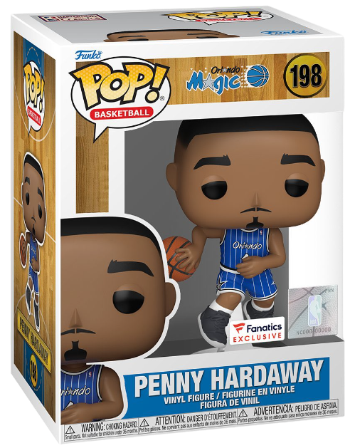 Funko Pop! Basketball: NBA Orlando Magic: Penny Hardaway (Fanatics Exclusive)