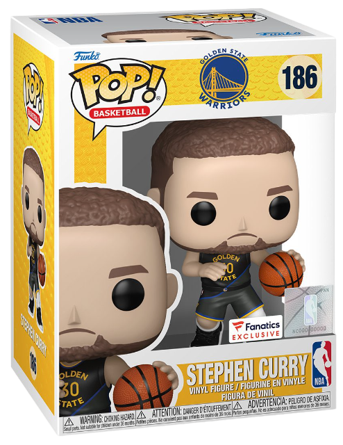 Funko Pop! Basketball: NBA Golden State Warriors:Stephen Curry (Fanatics Exclusive)