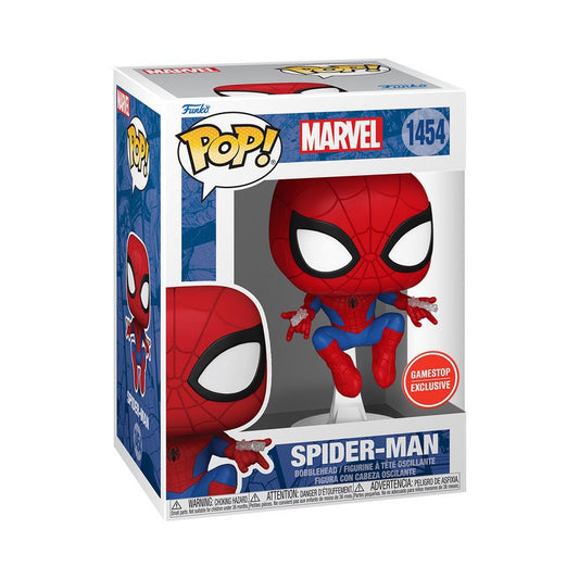 Funko Pop! Marvel: Spider-Man (Leaping) (Gamestop Exclusive)