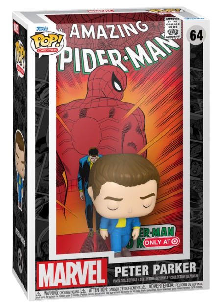 Funko Pop! Comic Covers: Marvel's The Amazing Spider-Man: Peter Parker (Target Exclusive)