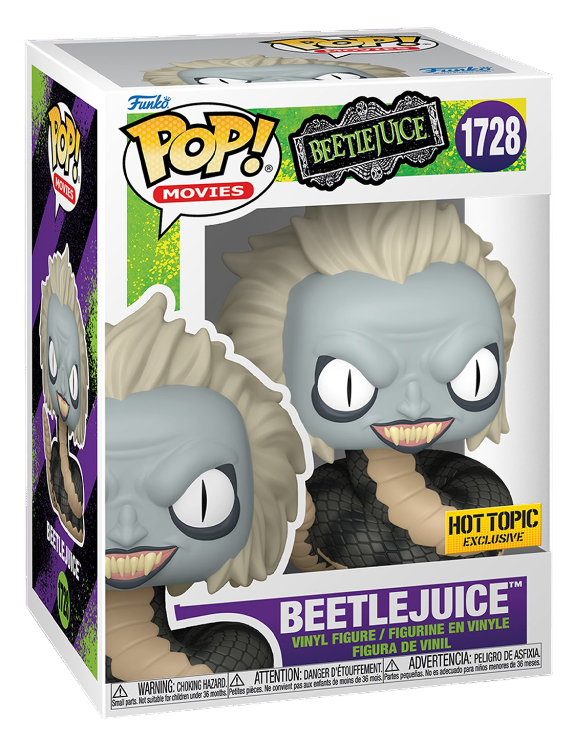 Funko Pop! Movies: Beetlejuice: Beetlejuice (Snake) (Hot Topic Exclusive)