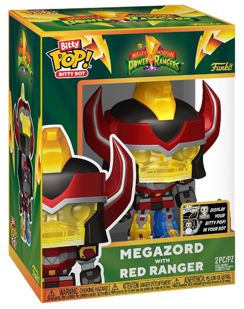 Funko Bitty Pop! Bitty Bot: Mighty Morphin Power Rangers: Megazord with Red Ranger (Target Exclusive)