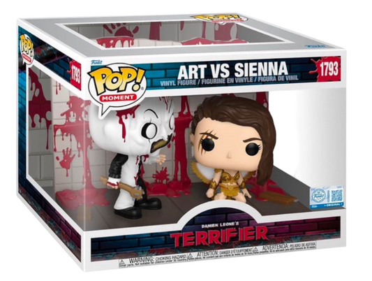 Funko Pop! Moment: Terrifier: Art vs. Sienna (Exclusive)