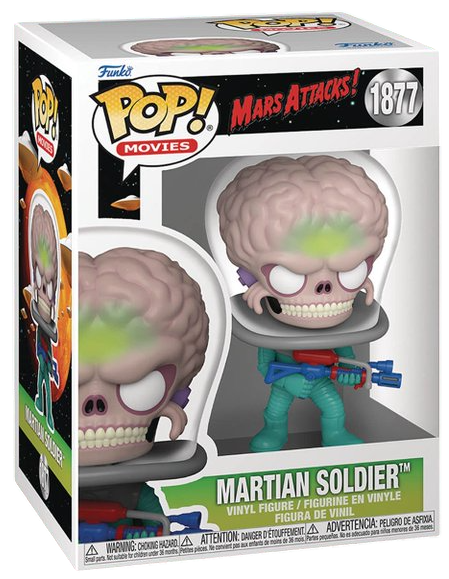 Funko Pop! Movies: Mars Attacks: Martian Soldier