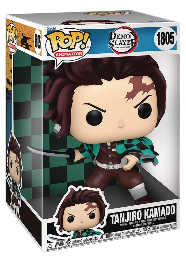 Funko Pop! Animation: Demon Slayer: Tanjiro Kamado (10" Jumbo)