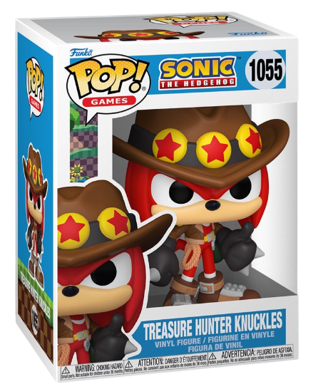 Funko Pop! Games: Sonic the Hedgehog: Treasure Hunter Knuckles