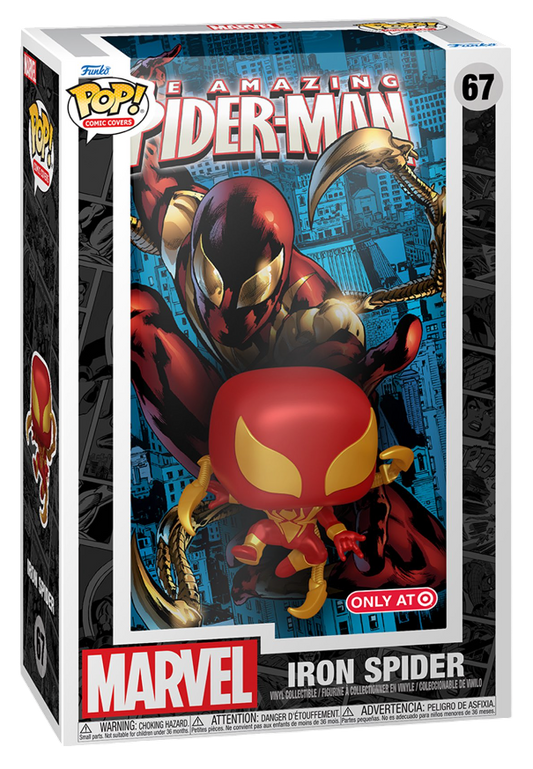 Funko Pop! Comic Covers: Marvel's The Amazing Spider-Man: Iron Spider (Target Exclusive)