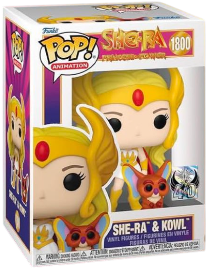 Funko Pop! Animation: She-Ra Princess of Power: She-Ra & Kowl