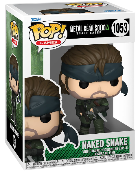 Funko Pop! Games: Metal Gear Solid Snake Eater: Naked Snake