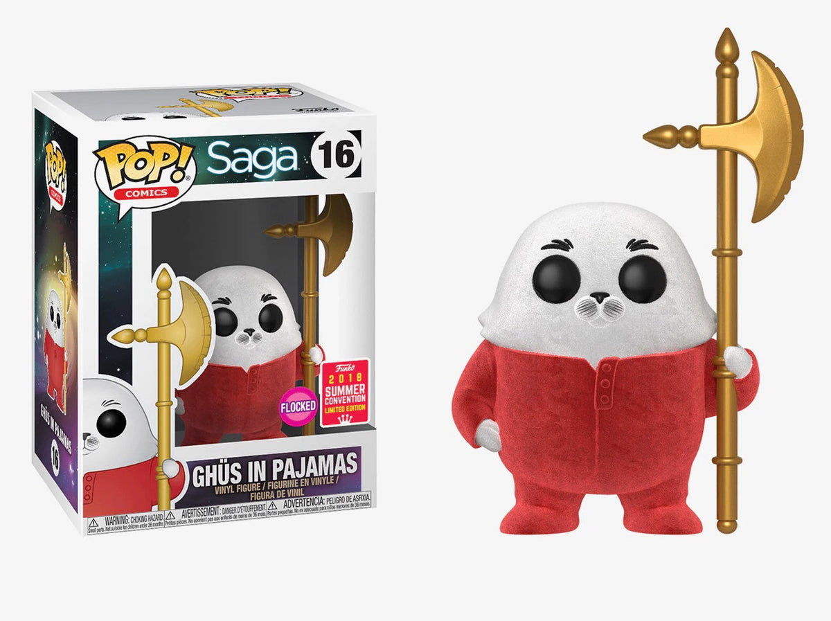 Funko Pop! Comics: Saga: Ghus in Pajamas (Flocked) (2018 Summer Convention Shared Exclusive)