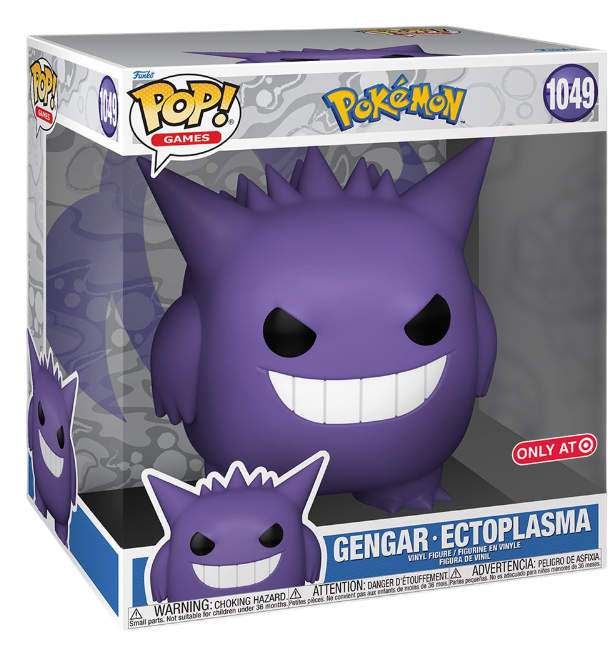 Funko Pop! Games: Pokemon: Gengar (Jumbo 10") (Target Exclusive)