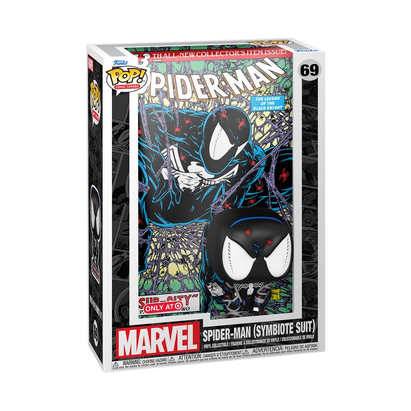 Funko Pop! Comic Covers: Marvel's Spider-Man Torment: Spider-Man (Symbiote Suit) (Target Exclusive)