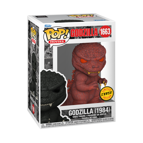 Funko Pop! Movies: Godzilla 70th Anniversary: Godzilla (1984) (Chase ...