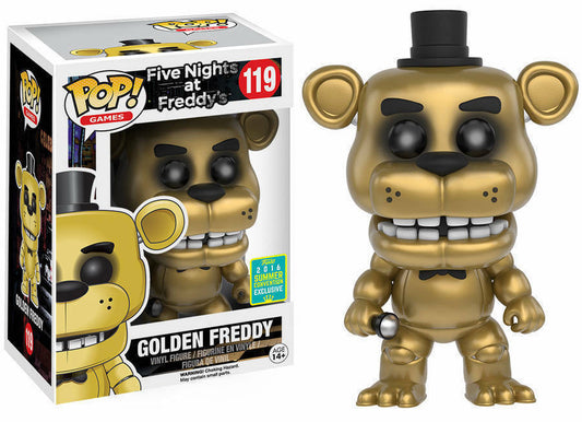 Funko Pop! Games: Five Nights At Freddys: Golden Freddy (2016 Summer Convention Exclusive)