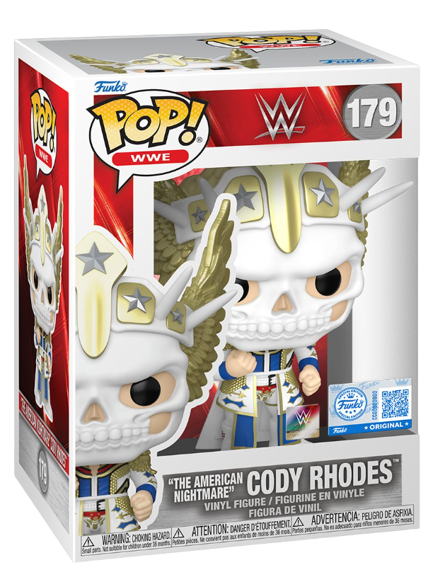 Funko Pop! WWE: The American Nightmare Cody Rhodes (Metallic) (Fanatics Exclusive)