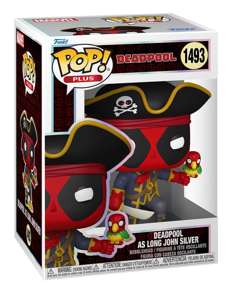 Funko Pop! Plus: Marvel's Deadpool: Deadpool as Long John Silver