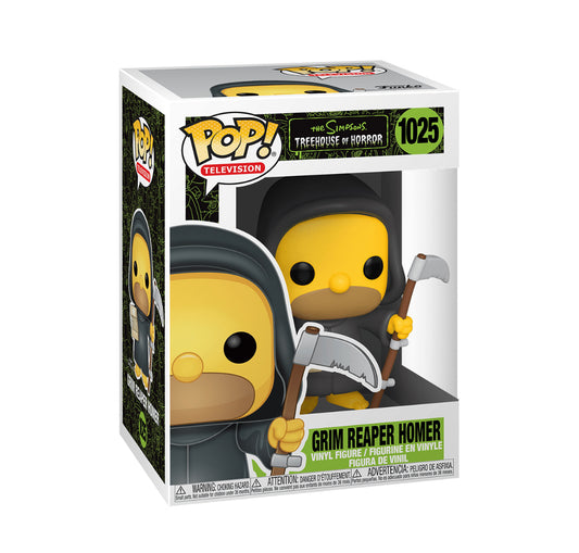 Funko Pop! Television: The Simpsons Treehouse Of Horror: Grim Reaper Homer (Box Imperfection)