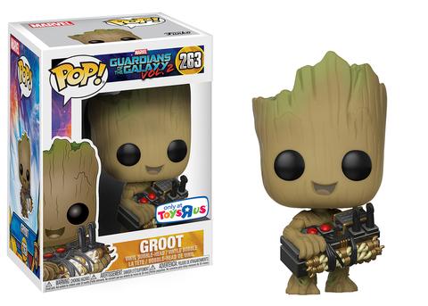 Funko Pop! Marvel: Guardians of the Galaxy Vol. 2: Groot With Bomb (Toys R Us Exclusive)