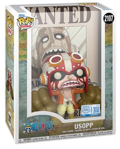Funko Pop! Animation: One Piece: Usopp (Wanted Poster) (Funko Shop Exclusive)