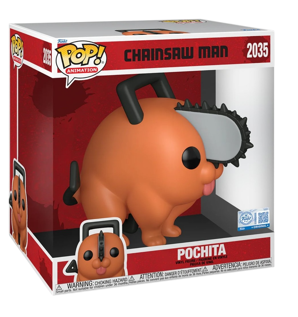 Funko Pop! Animation: Chainsaw Man: Pochita (Jumbo 10") (Funko Special Edition)