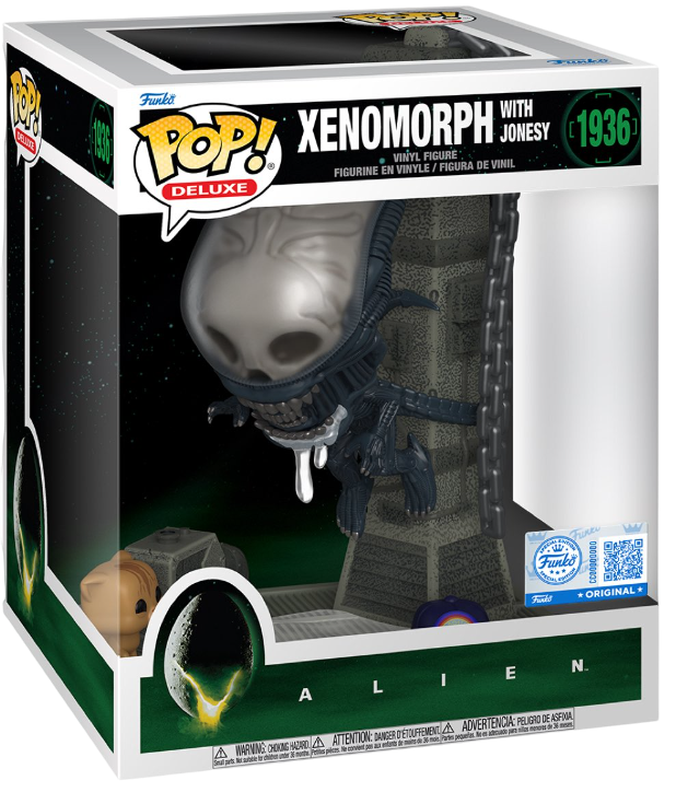 Funko Pop! Deluxe: Alien: Xenomorph with Jonesy (Funko Special Edition)