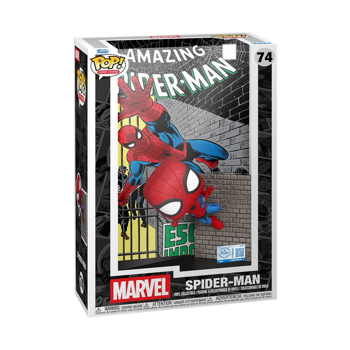 Funko Pop! Comic Covers: Marvel's The Amazing Spider-Man: Spider-Man (Target Exclusive)