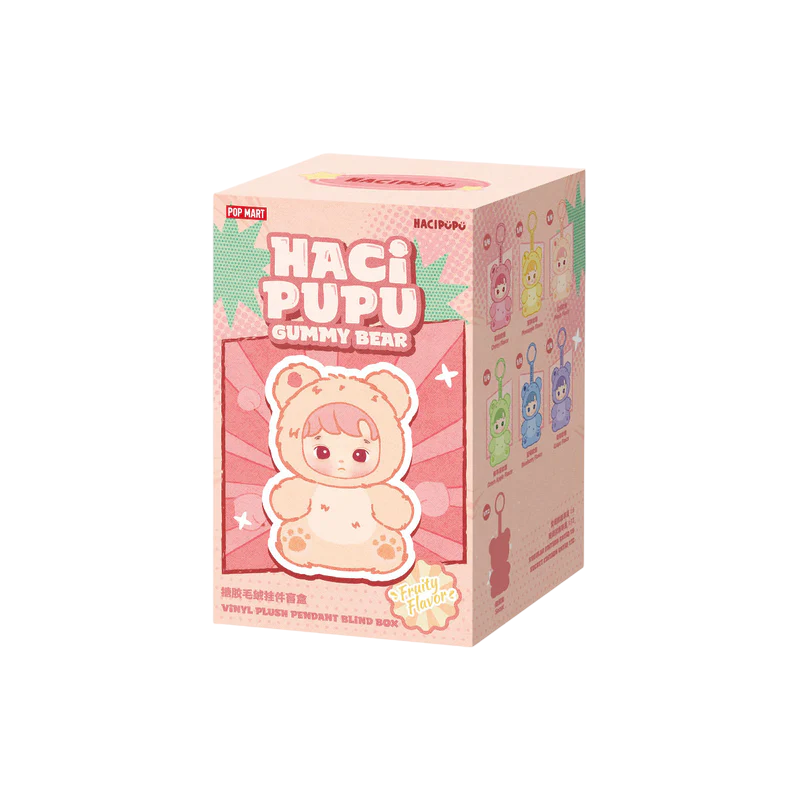 Pop Mart: HACIPUPU Gummy Bear Vinyl Plus Pendant Blind Box