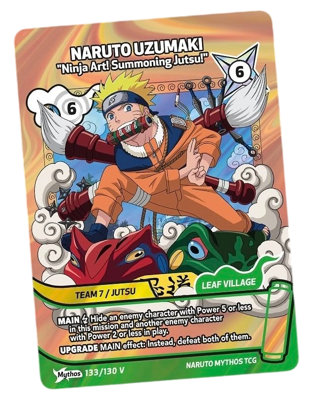 Naruto Mythos TCG: Naruto Uzumaki Promo Card