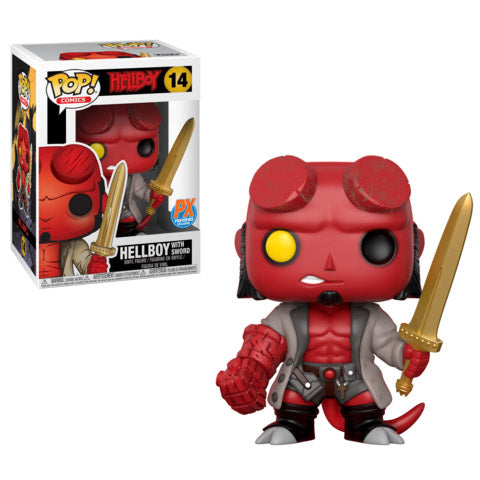 Funko Pop! Comics: Hellboy: Hellboy with Sword (PX Previews Exclusive)