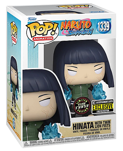 Funko Pop! Animation: Naruto Shippuden: Hinata with Twin Lion Fists (Chase) (Entertainment Earth Exclusives)