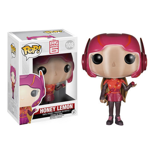 Funko Pop! Disney: Big Hero 6: Honey Lemon (Box Imperfection)