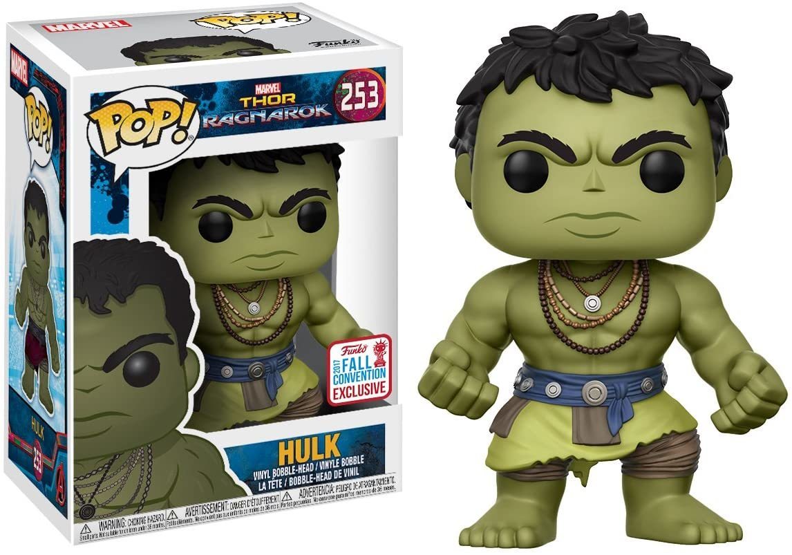 Funko Pop! Marvel: Thor Ragnarok: Hulk (2017 Fall Convention Shared Exclusive) (Box Imperfection)