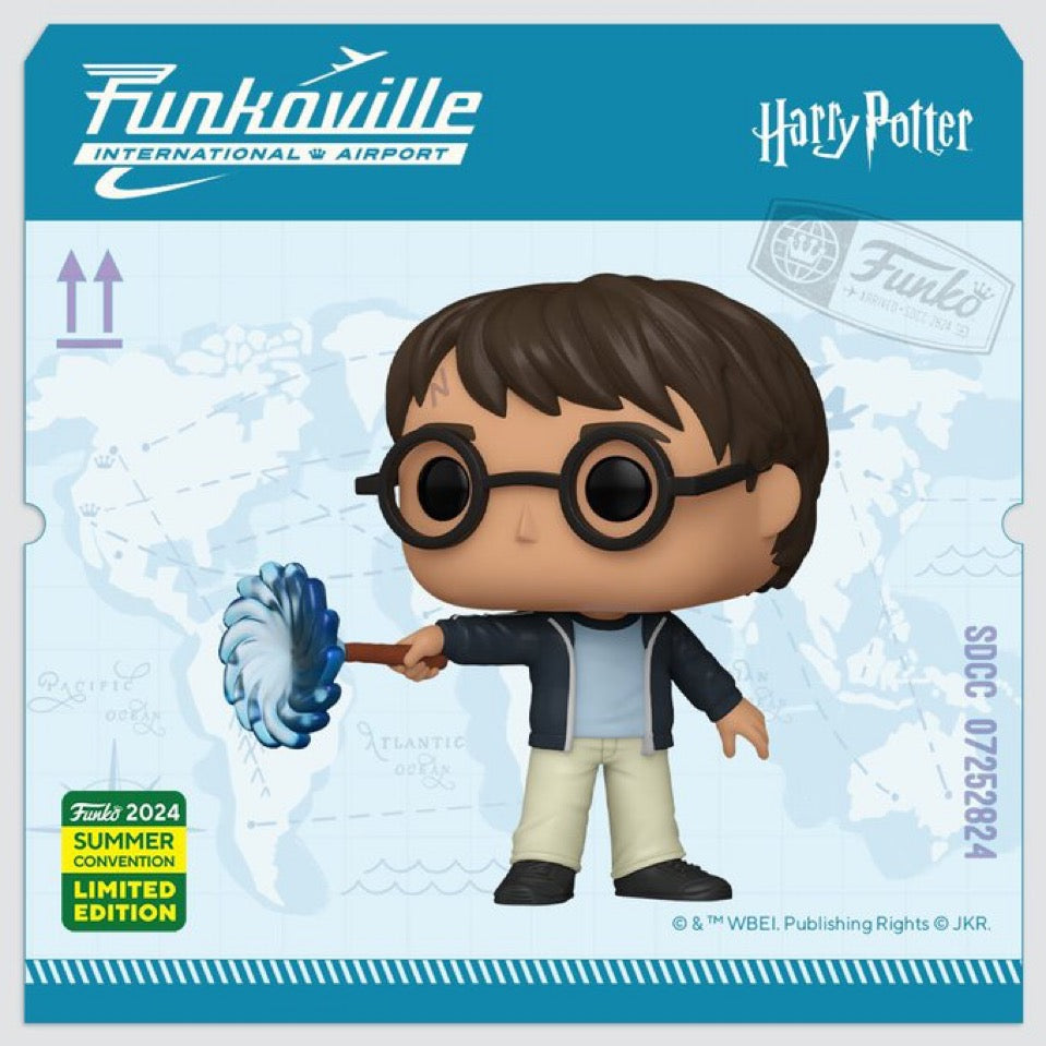 Funko Pop! Television: Harry Potter W/ Wand  (2024 SDCC Shared Exclusive)