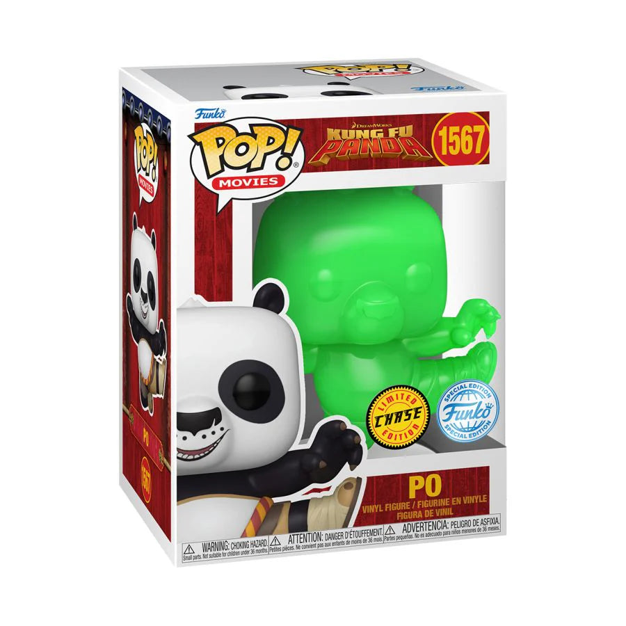 Funko Pop! Movies: Kung Fu Panda: Po (Flying Kick) (Jade Chase) (Special Edition)