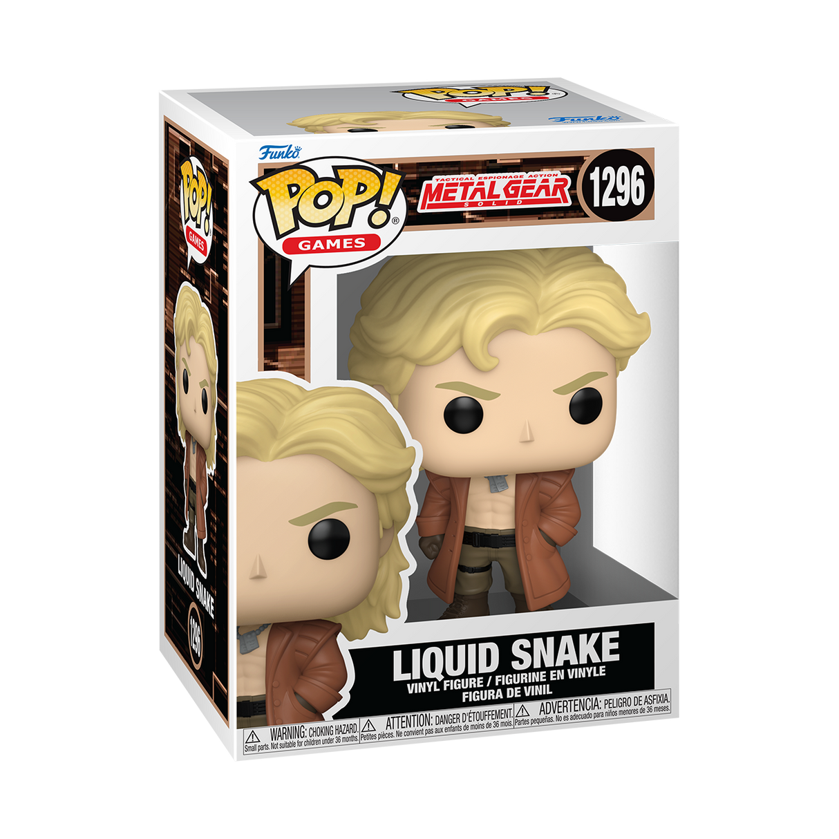 Funko Pop! Games: Metal Gear Solid: Liquid Snake