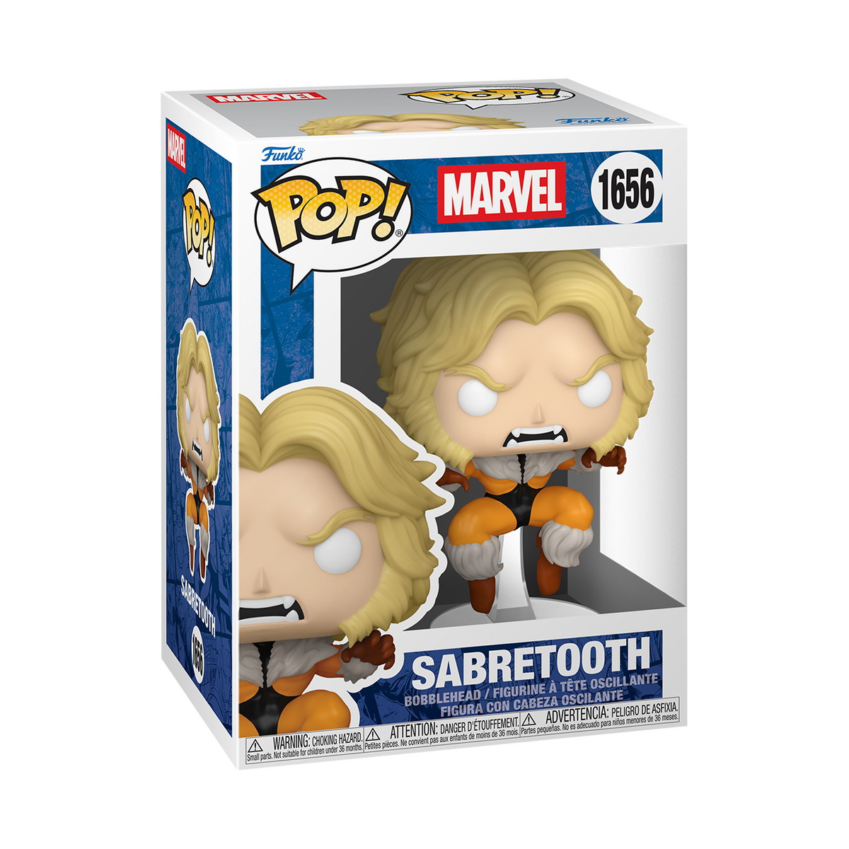 Funko Pop! Marvel: Weapon X Program: Sabertooth