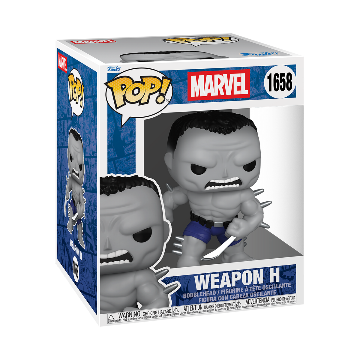 Funko Pop! Marvel: Weapon X Program: Weapon H (Super 6")
