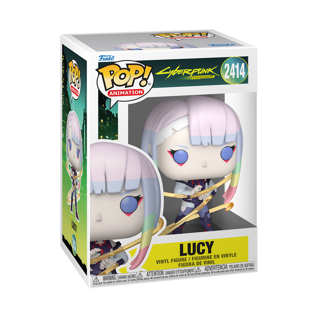 Funko Pop! Games: Cyberpunk Edgerunners: Lucy