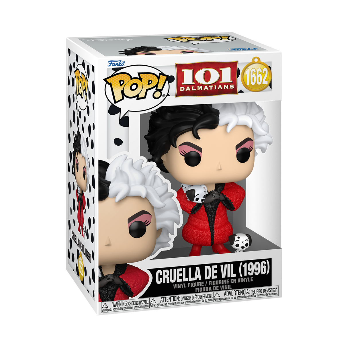Funko Pop! Disney: 101 Dalmation: Cruella De Vil (1996)