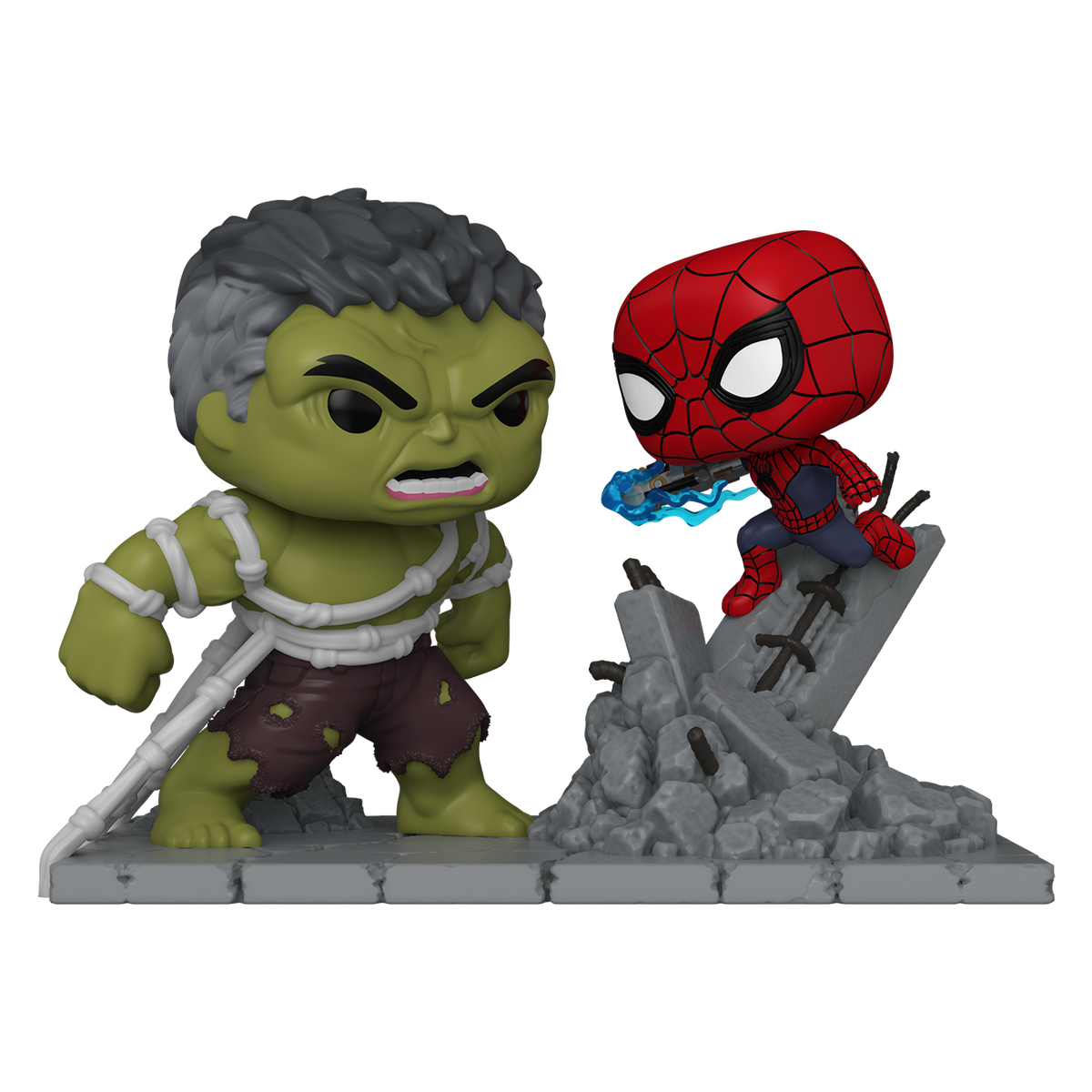 Funko Pop! Moment: Marvel's Spider-Man Brand New Day: Spider-Man vs. Hulk