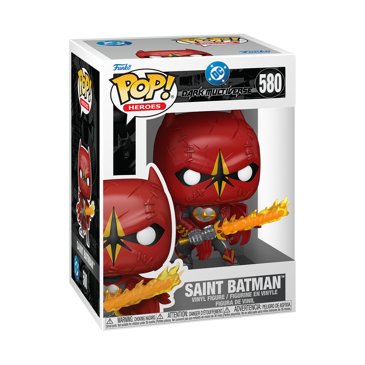 Funko Pop! Heroes: DC Dark Multiverse: Saint Batman – Shak's