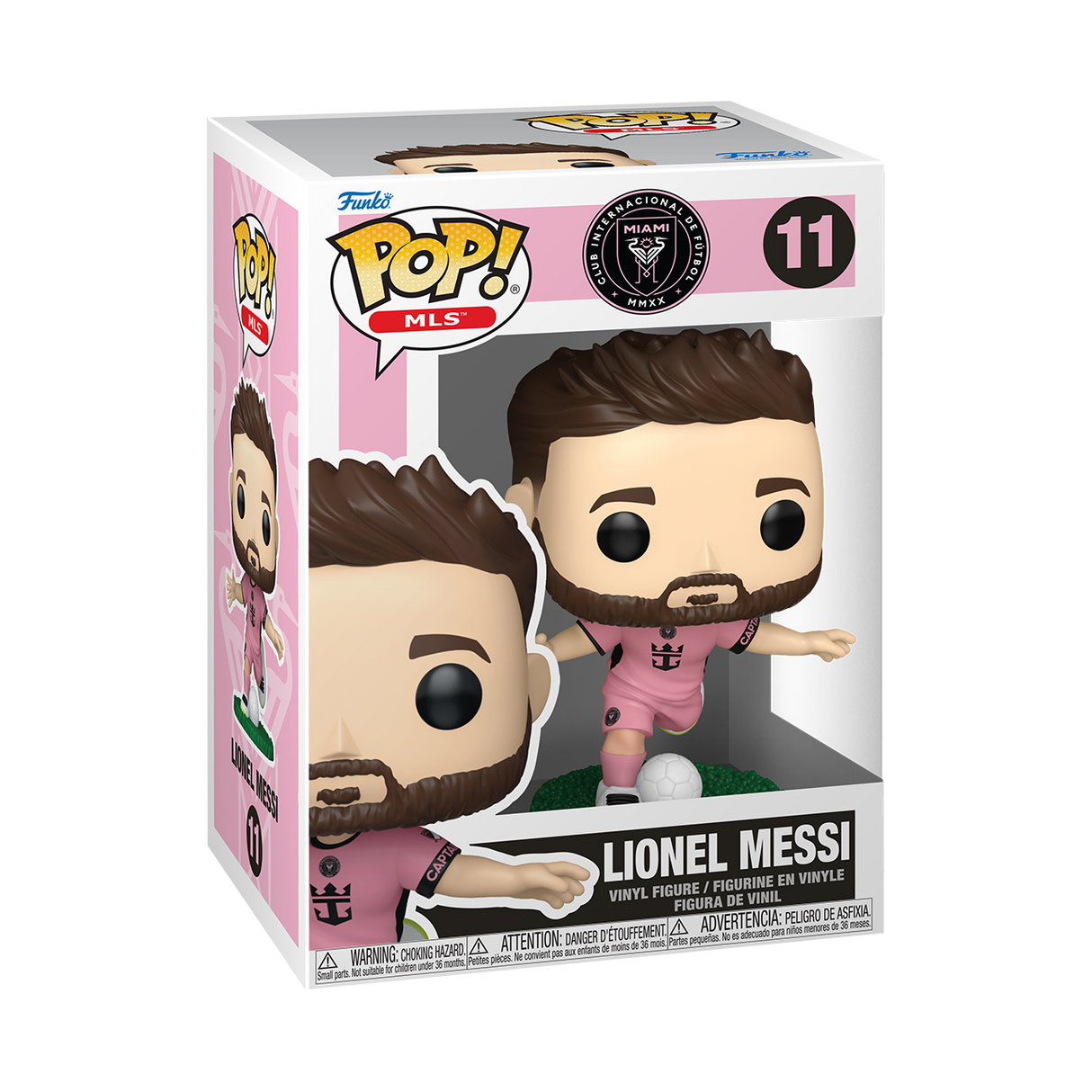 Funko Pop! MLS: Inter Miami: Lionel Messi (Home)