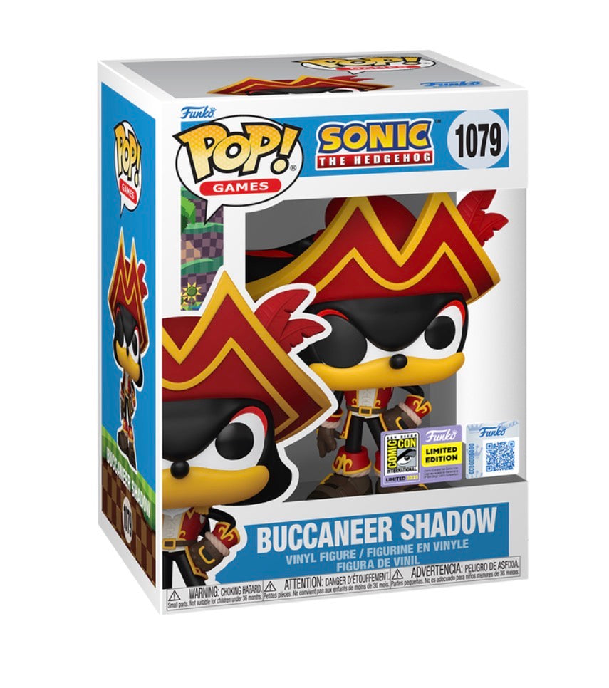 Funko Pop! Games: Sonic the Hedgehog: Buccaneer Shadow (2025 SDCC Convention Exclusive)