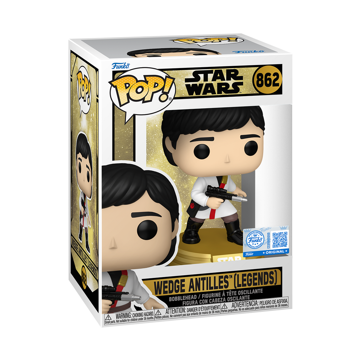 Funko Pop! Star Wars: Wedge Antilles (Legends) (Specialty Series Exclusive)